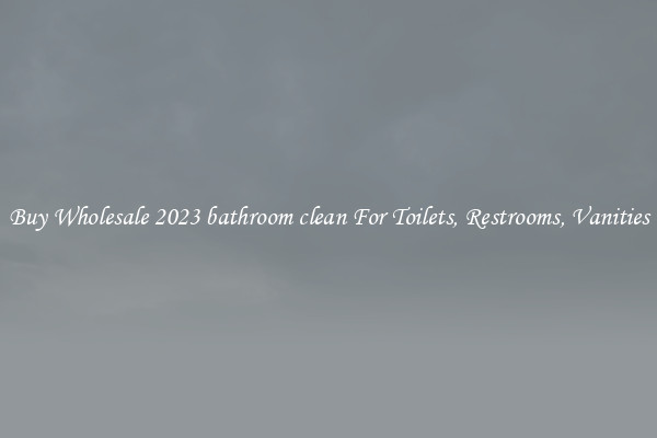 Buy Wholesale 2023 bathroom clean For Toilets, Restrooms, Vanities