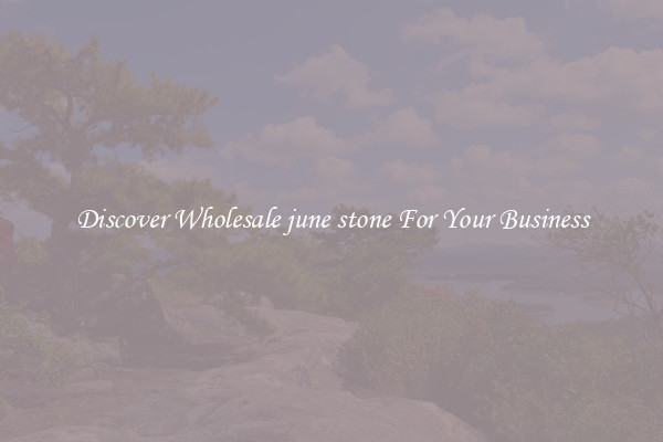 Discover Wholesale june stone For Your Business