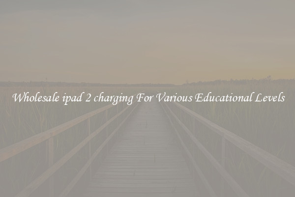 Wholesale ipad 2 charging For Various Educational Levels