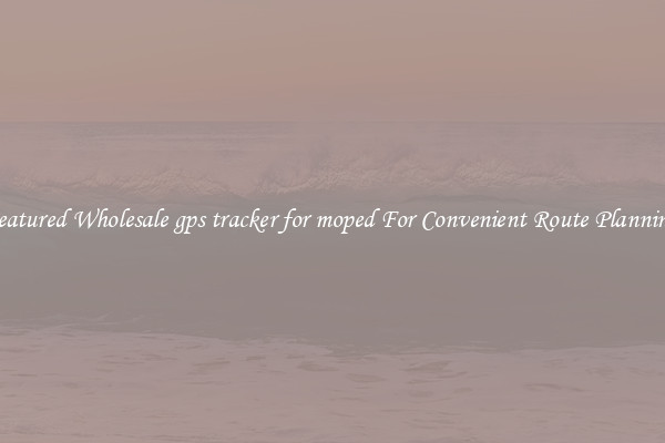Featured Wholesale gps tracker for moped For Convenient Route Planning 