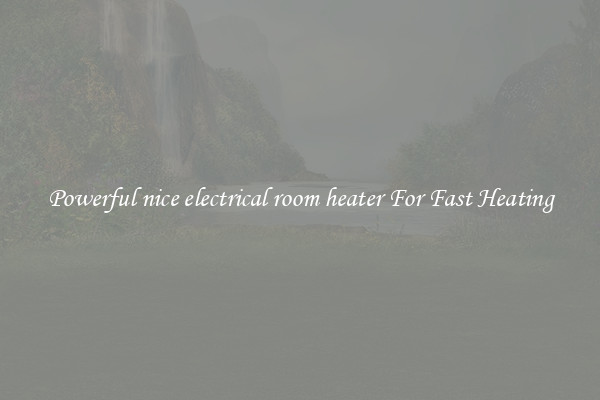 Powerful nice electrical room heater For Fast Heating