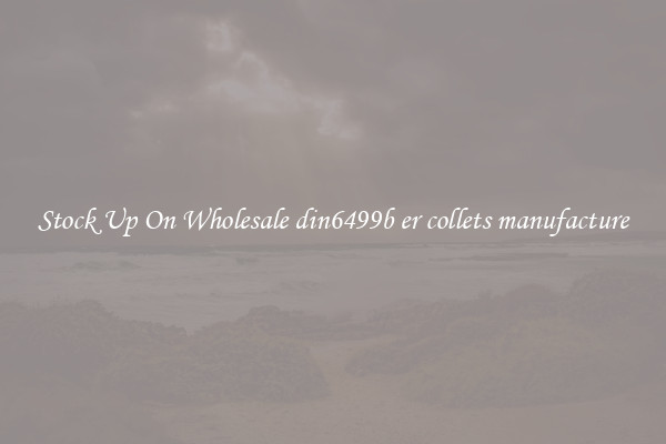 Stock Up On Wholesale din6499b er collets manufacture